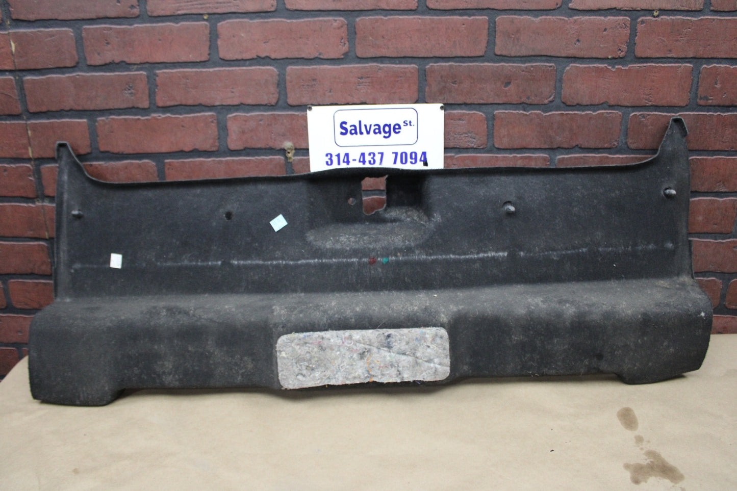 09-23 CHALLENGER TRUNK LUGGAGE COMPARTMENT COVER CARPET TRIM OEM