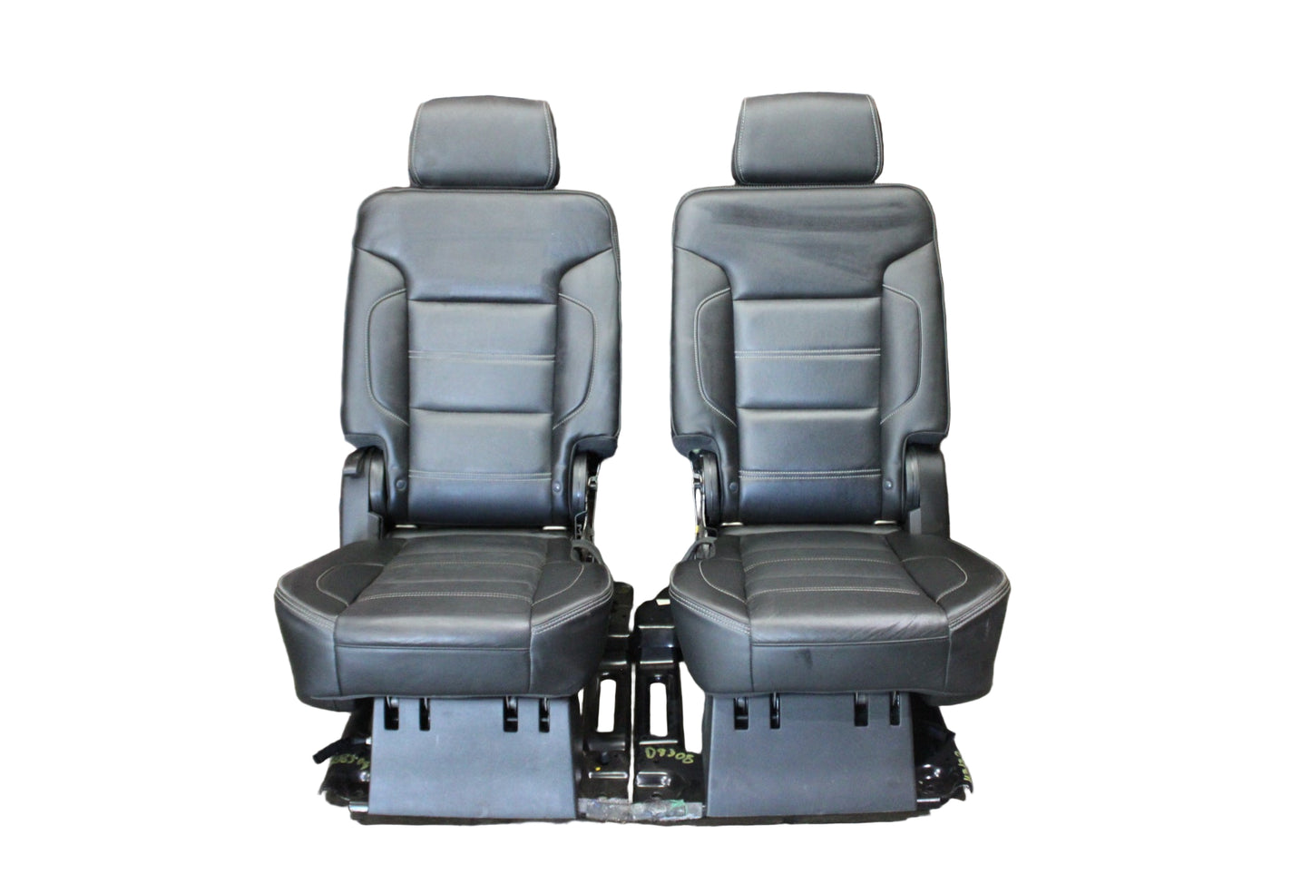 15-20 GMC Yukon Denali Tahoe Escalade 2nd Row Leather Heated Bucket Seats