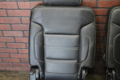 15-20 GMC Yukon Denali Tahoe Escalade 2nd Row Leather Heated Bucket Seats