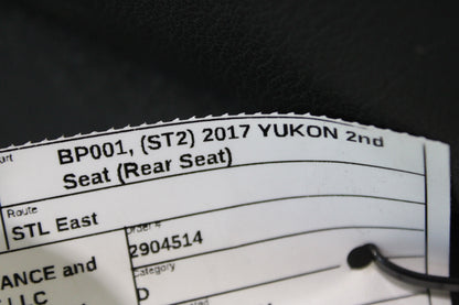 15-20 GMC Yukon Denali Tahoe Escalade 2nd Row Leather Heated Bucket Seats