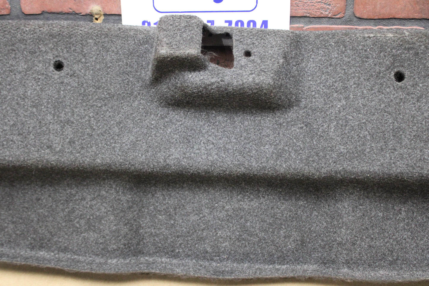 2008-2010 Dodge Challenger SRT8 Rear End Trunk Cargo Cover Panel Carpet OEM