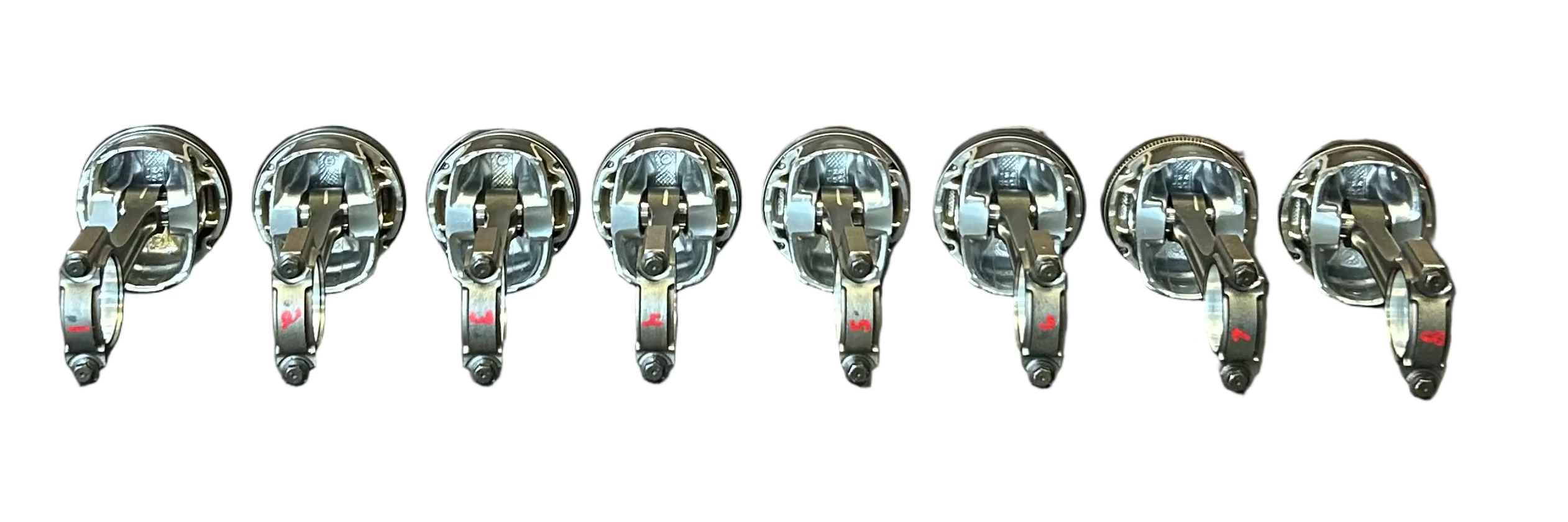 2012 - 2024 DODGE CHARGER SRT8 6.4L OEM ENGINE PISTONS & PIN CONNECTING RODS