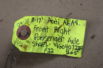 2011-2018 Audi A6 A7 A8 S6 S7 S8 Q5 SQ5 RS7 Quattro Front Left Right C/V Axle