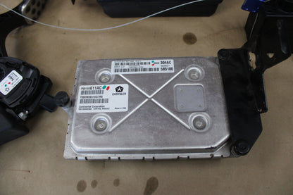 2012 Dodge Challenger SRT8 PCM ECU Ignition Pedal Package Assembly OEM