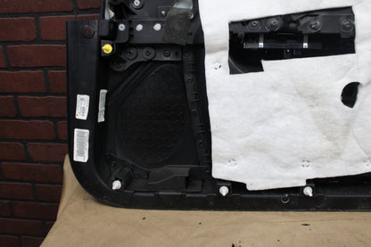 20-23 DODGE CHARGER FRONT DRIVER LH SIDE DOOR PANEL OEM LEATHER 6YD951X9AB