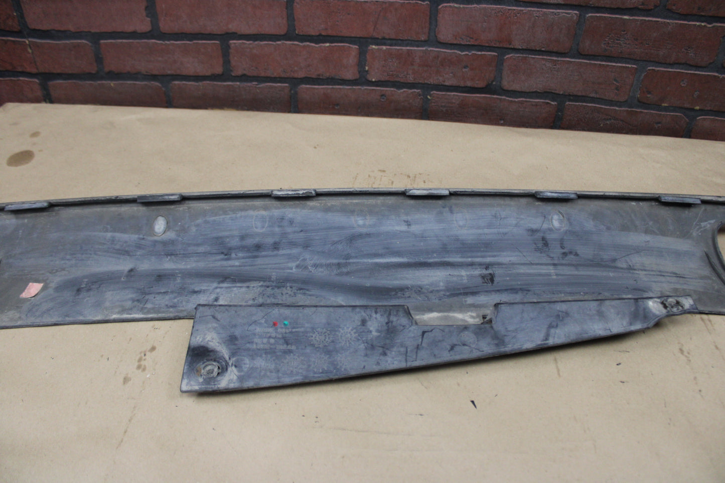 2009-2014 Dodge Challenger SRT8 Rear Lower Valence Fascia Dual Exhaust Cutouts