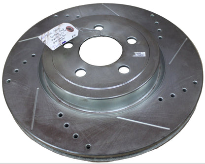 PowerStop Dodge Charger Challenger Drilled Slotted Brake Rotor Front Passenger