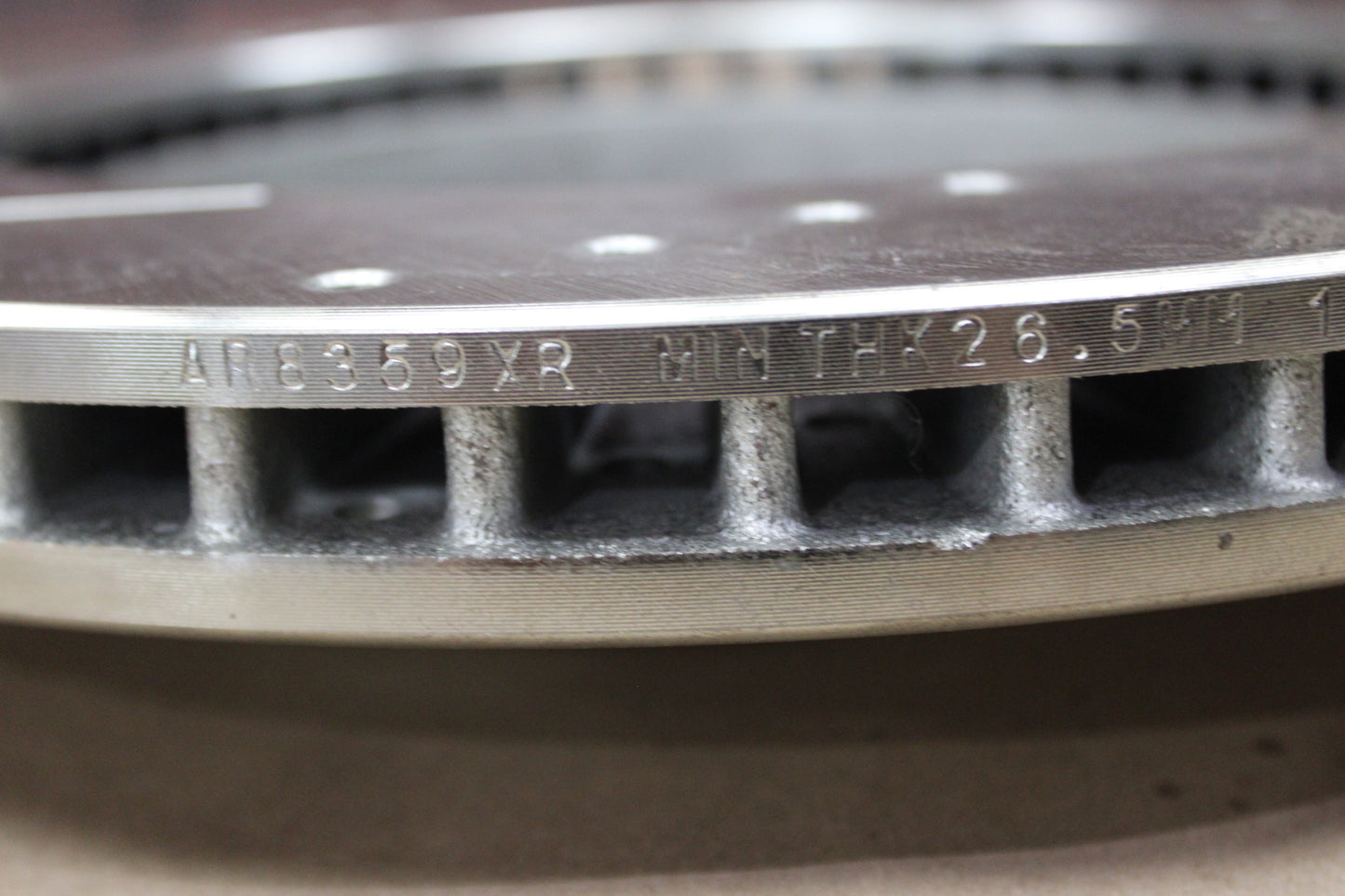 PowerStop Dodge Charger Challenger Drilled Slotted Brake Rotor Front Passenger