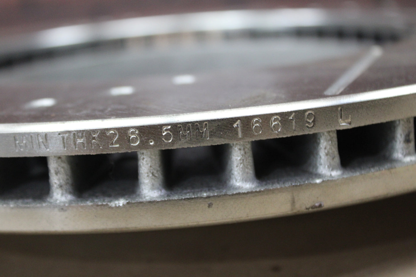 PowerStop Dodge Charger Challenger Drilled Slotted Brake Rotor Front Passenger