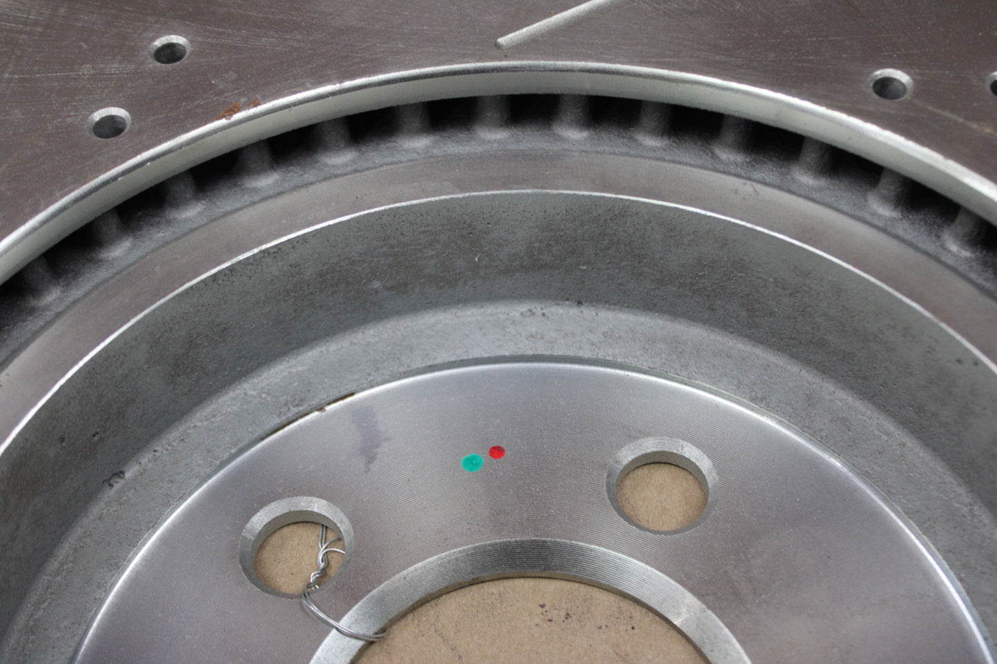 PowerStop Dodge Charger Challenger Drilled Slotted Brake Rotor Front Passenger