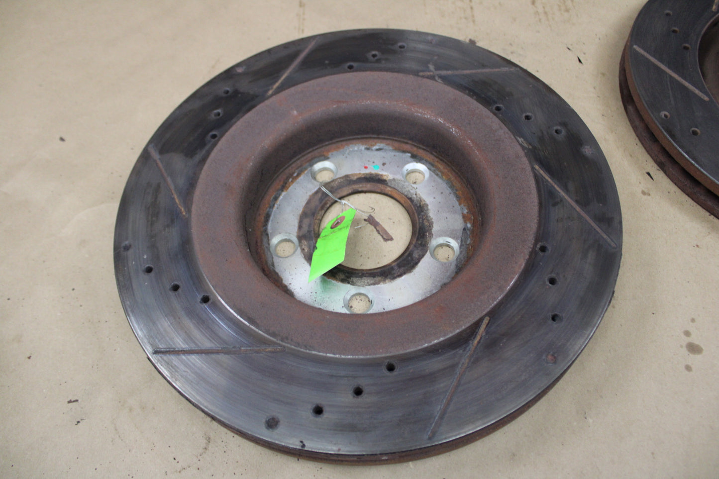 2006-2010 Jeep Grand Cherokee SRT8 Front Brake Rotor Pair Left Right Brembo OEM