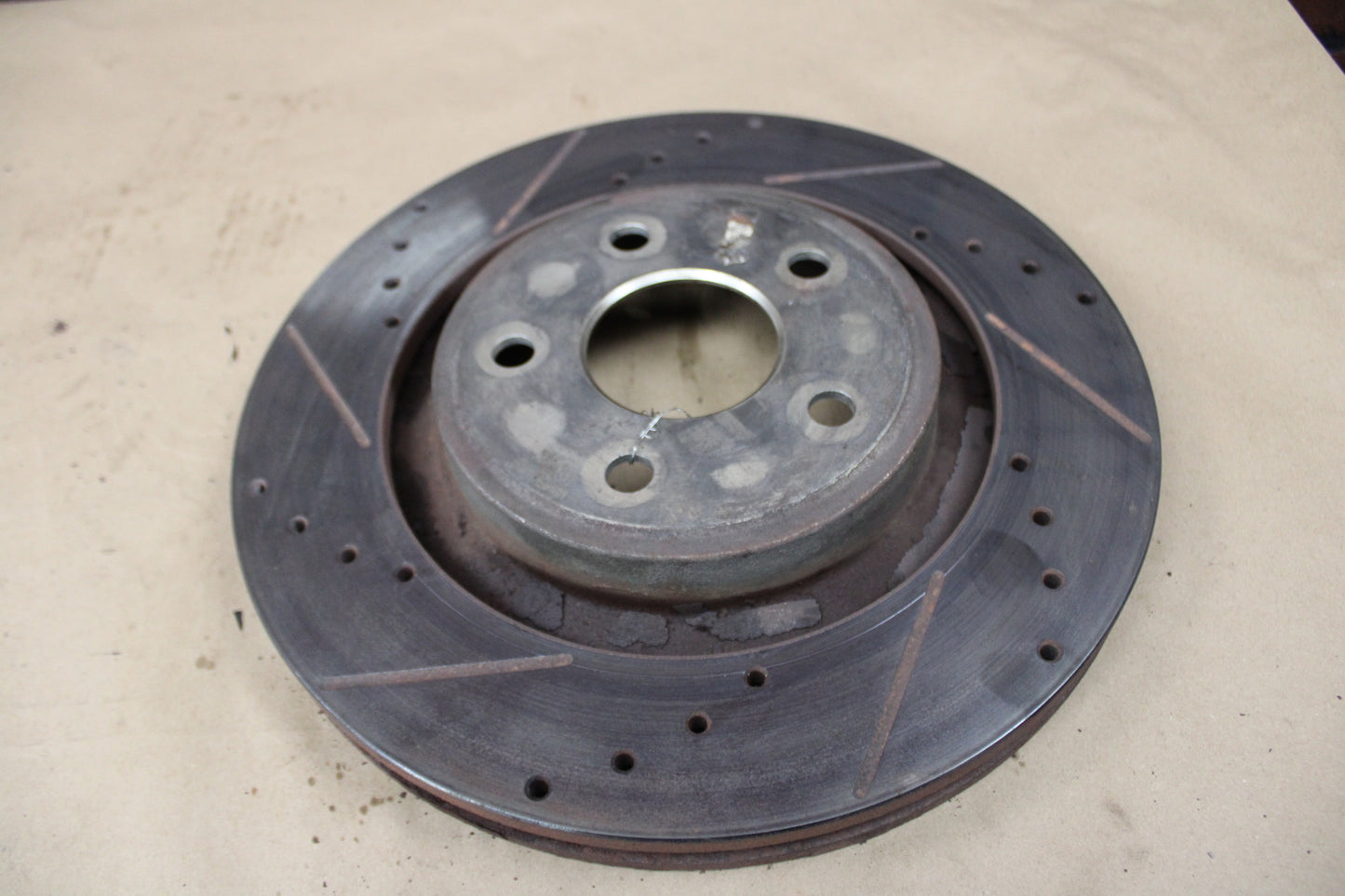 2006-2010 Jeep Grand Cherokee SRT8 Front Brake Rotor Pair Left Right Brembo OEM