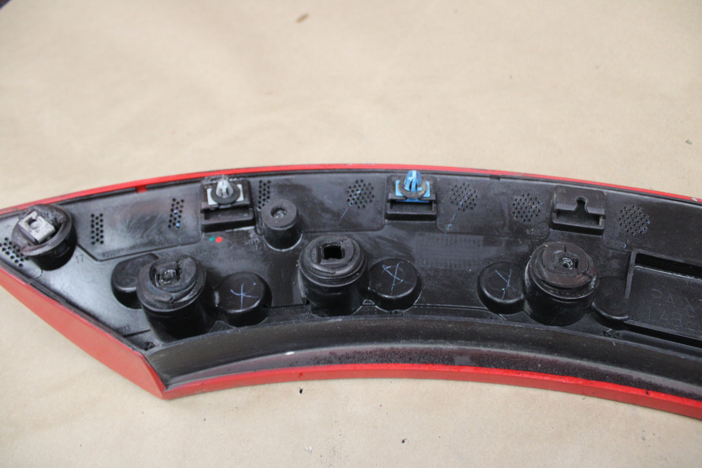 2020-23 Dodge Charger Widebody Rear Driver LH Wheel Fender Flare Molding OEM