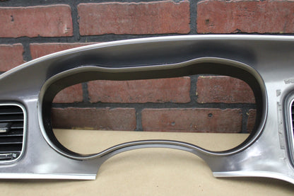15-23 DODGE CHARGER FRONT DASH SPEEDOMETER RADIO BEZEL TRIM W/ VENTS OEM