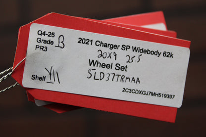 2019-2023 20” Dodge Charger Challenger Wheel Rim Set Factory OEM 20x9 Scat Pack