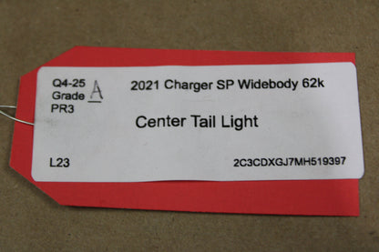 2015 - 2023 DODGE CHARGER TRUNK LID CENTER TAILLIGHT TAIL LIGHT LAMP OEM