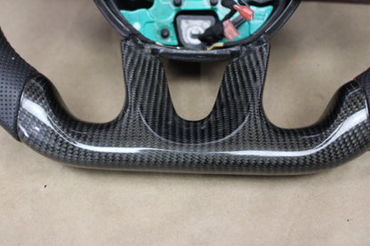 2015-2023 DODGE CHARGER CHALLENGER CARBON FIBER STEERING WHEEL ASSEMBLY