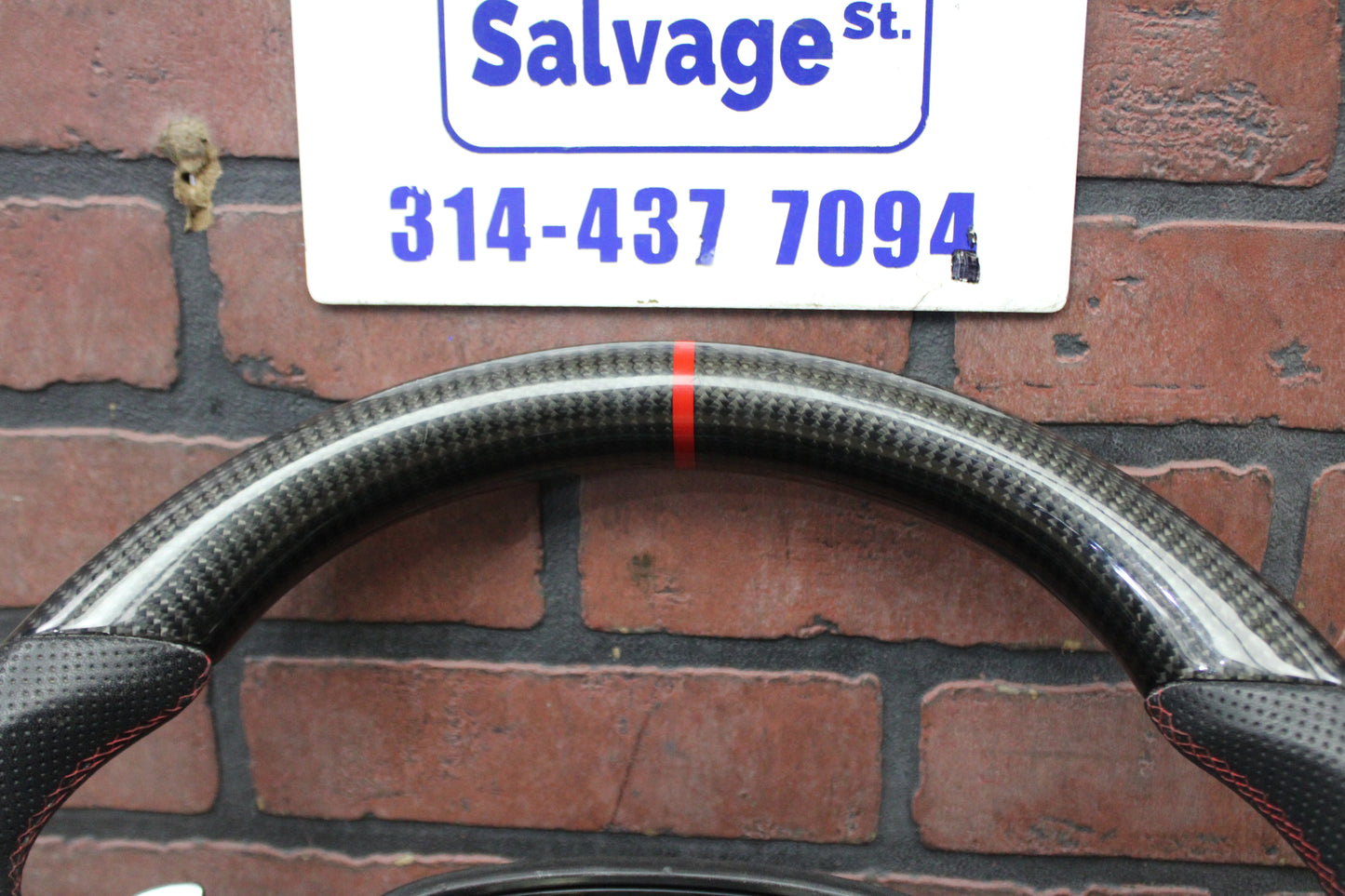 2015-2023 DODGE CHARGER CHALLENGER CARBON FIBER STEERING WHEEL ASSEMBLY