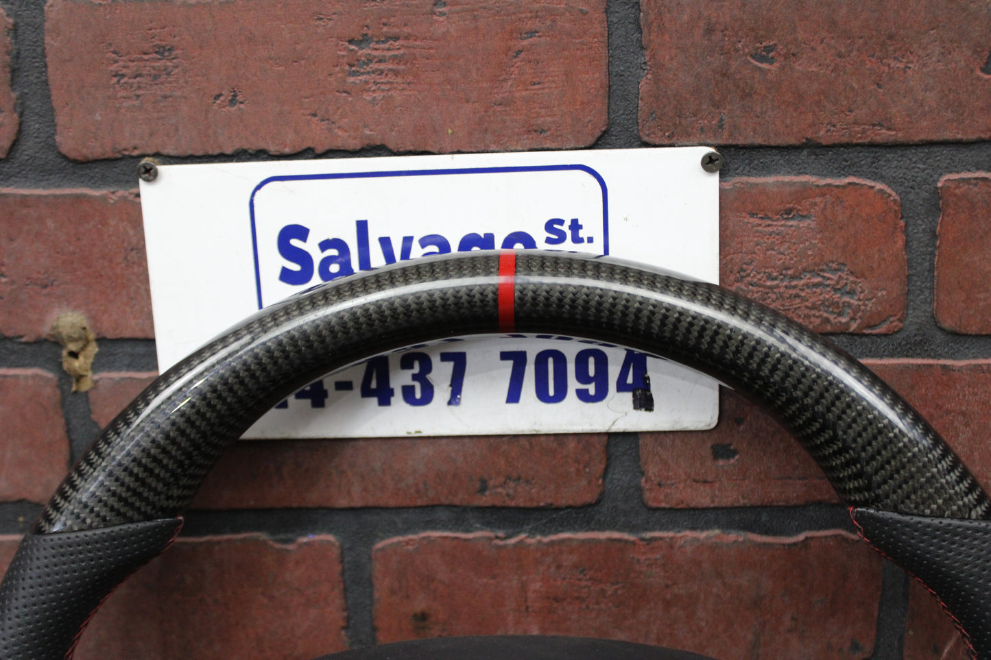 2015-2023 DODGE CHARGER CHALLENGER CARBON FIBER STEERING WHEEL ASSEMBLY