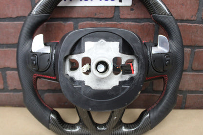 2015-2023 DODGE CHARGER CHALLENGER CARBON FIBER STEERING WHEEL ASSEMBLY