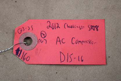 11-21 DODGE CHALLENGER SRT8 OEM AIR CONDITIONING A/C COMPRESSOR