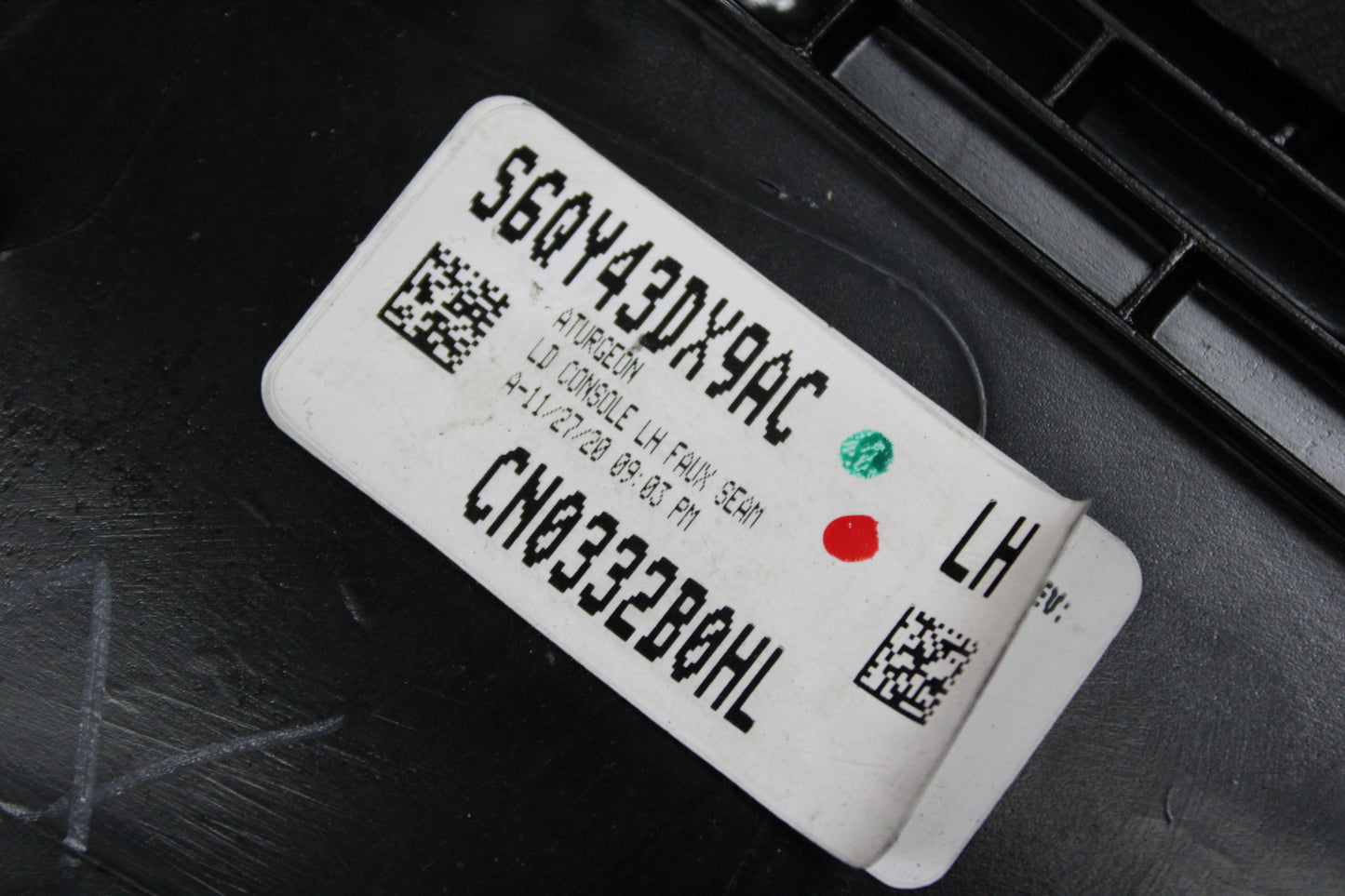 2019-2023 Dodge Charger OEM Center Console Closeout Side Panels LH & RH Set Pair