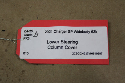 11-23 DODGE CHARGER LOWER STEERING COLUMN KNEE TRIM COVER PANEL OEM 1JN63DX9AF