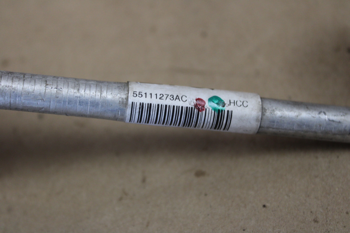 09-12 CHALLENGER CHARGER 300 A/C SUCTION TUBE HOSE LINE OEM 04596610AE