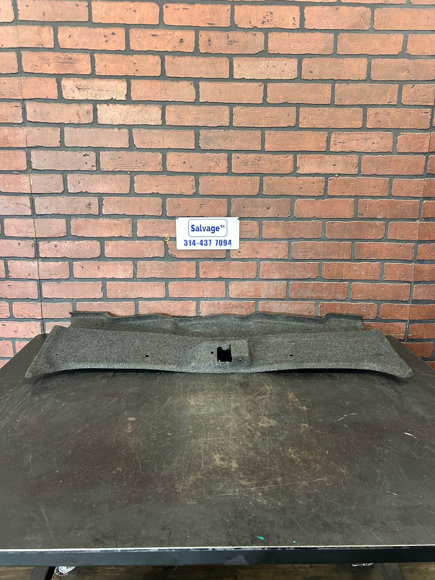 09-23 DODGE CHALLENGER TRUNK LUGGAGE COMPARTMENT COVER CARPET TRIM OEM