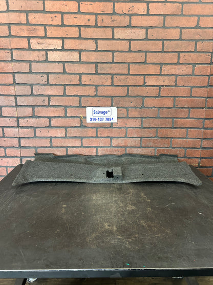 09-23 DODGE CHALLENGER TRUNK LUGGAGE COMPARTMENT COVER CARPET TRIM OEM