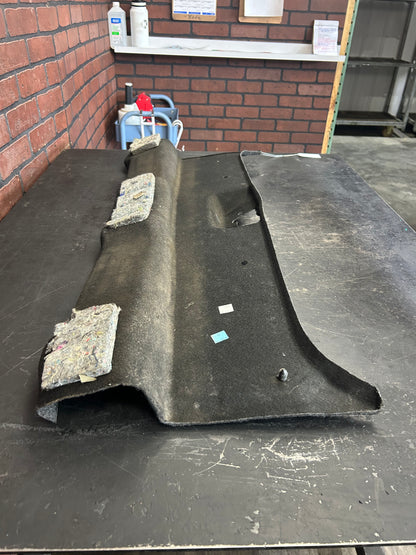09-23 DODGE CHALLENGER TRUNK LUGGAGE COMPARTMENT COVER CARPET TRIM OEM