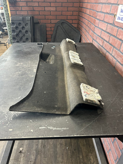 09-23 DODGE CHALLENGER TRUNK LUGGAGE COMPARTMENT COVER CARPET TRIM OEM