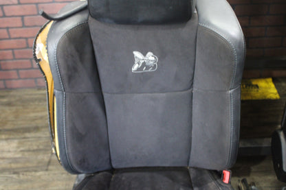 15-23 DODGE CHALLENGER RT SCAT PACK SEATS OEM SUEDE LEATHER SET OEM