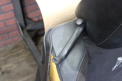 15-23 DODGE CHALLENGER RT SCAT PACK SEATS OEM SUEDE LEATHER SET OEM