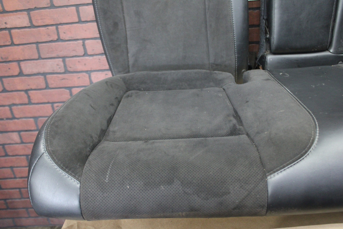 15-23 DODGE CHALLENGER RT SCAT PACK SEATS OEM SUEDE LEATHER SET OEM