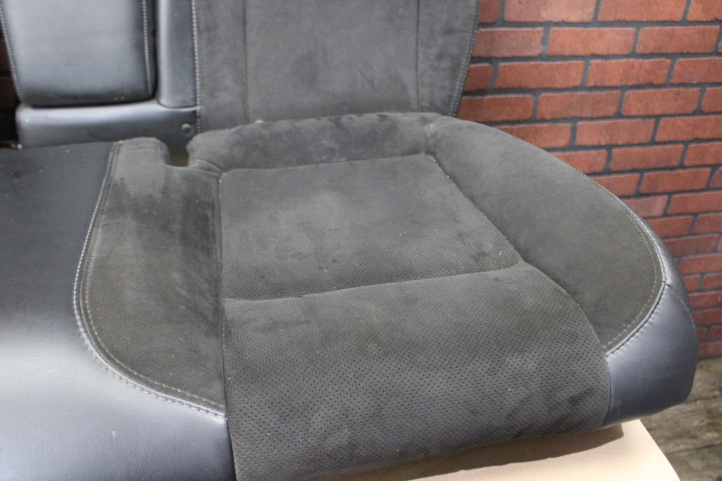 15-23 DODGE CHALLENGER RT SCAT PACK SEATS OEM SUEDE LEATHER SET OEM