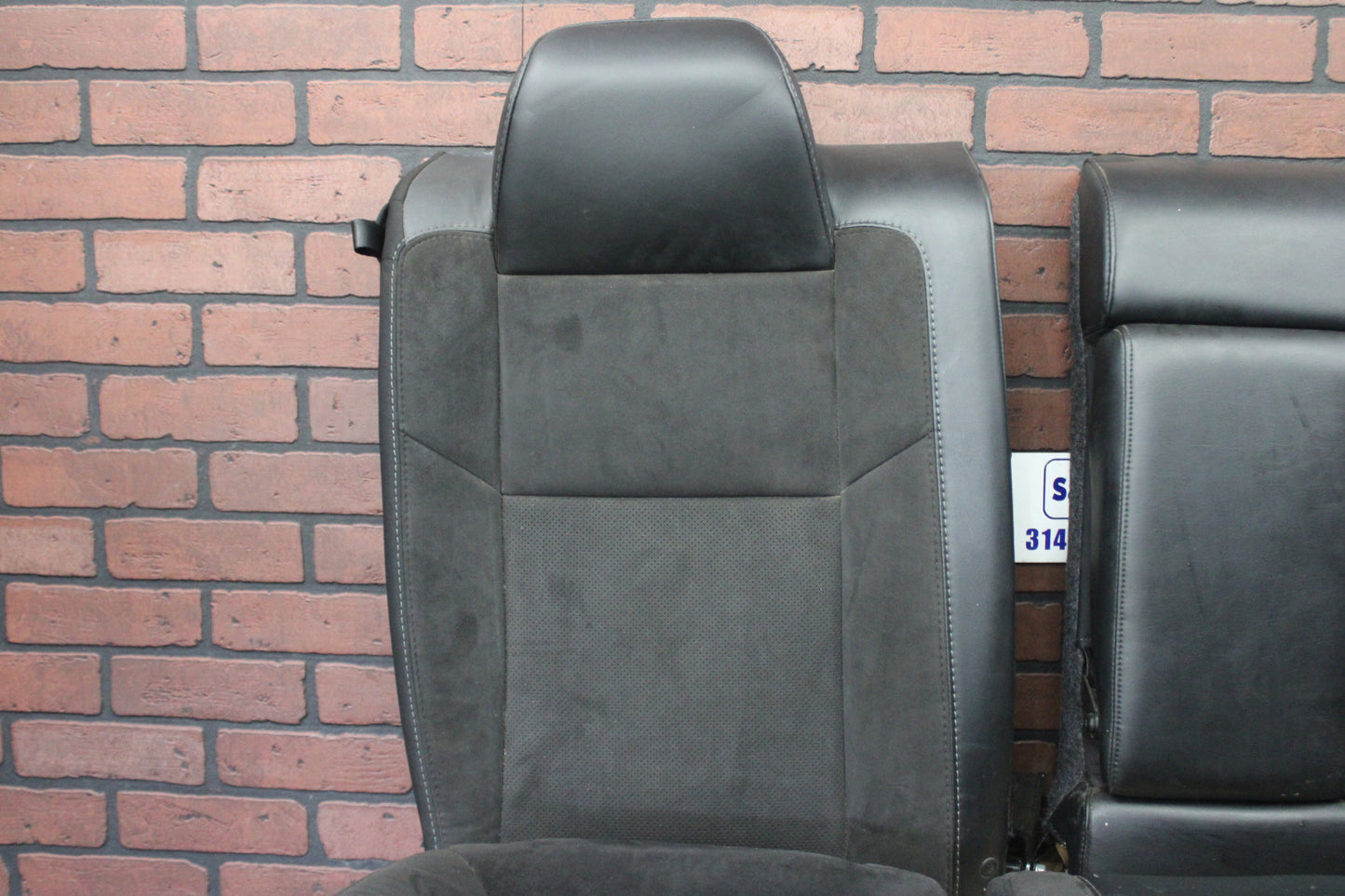 15-23 DODGE CHALLENGER RT SCAT PACK SEATS OEM SUEDE LEATHER SET OEM