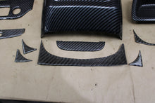 Dodge Charger 15+ Carbon Fiber Interior Steering Center Console Decor Trim Kit
