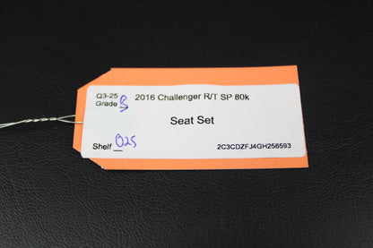 15-23 DODGE CHALLENGER RT SCAT PACK SEATS OEM SUEDE LEATHER SET OEM