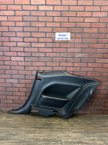 15-23 Dodge Challenger RH Passenger Rear Quarter Trim Door Panel 1ZA06DX9AD OEM