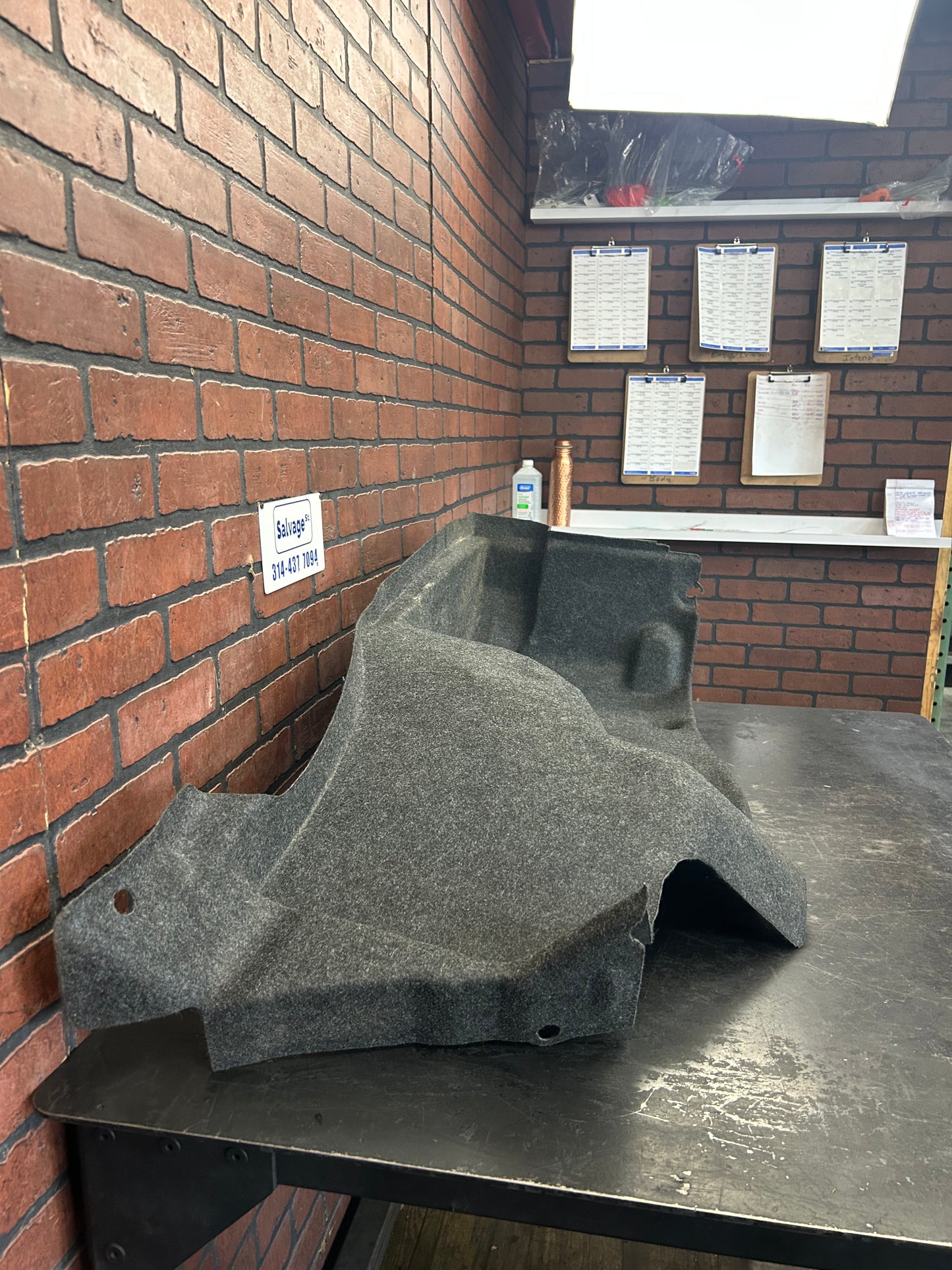 08-23 Dodge Challenger RH Passenger Luggage Compartment Trunk Carpet 4662032AD