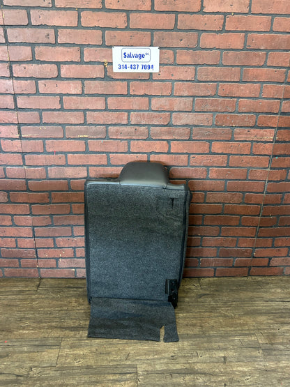 15-23 Dodge Challenger Black Leather Red Suede Rear Passenger RH Seat Back OEM
