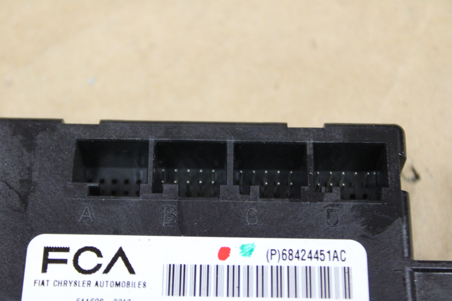 2020 - 2021 DODGE CHARGER FRONT LEFT SIDE DOOR CONTROL MODULE OEM 68424451AC