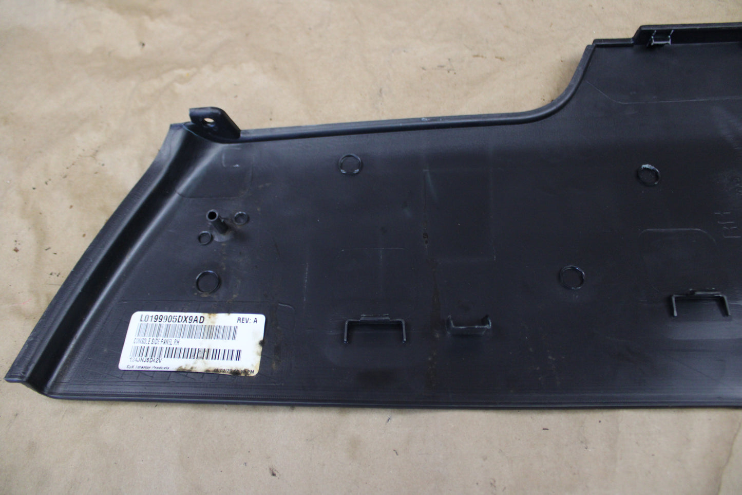 2011-2023 Dodge Charger Left Right Side Center Console Panel Trim Set Black OEM