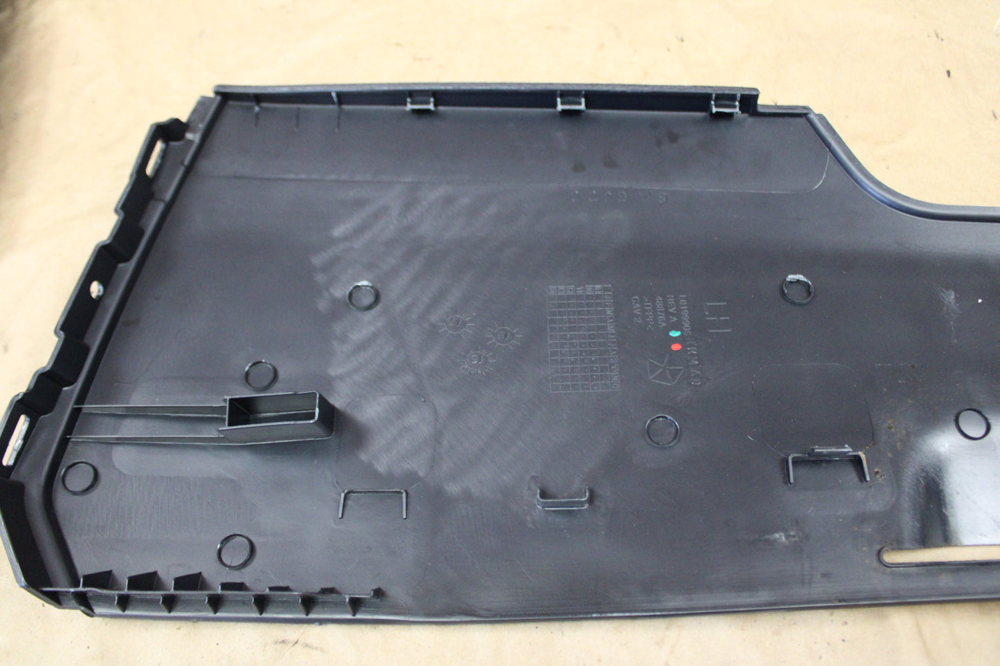 2011-2023 Dodge Charger Left Right Side Center Console Panel Trim Set Black OEM