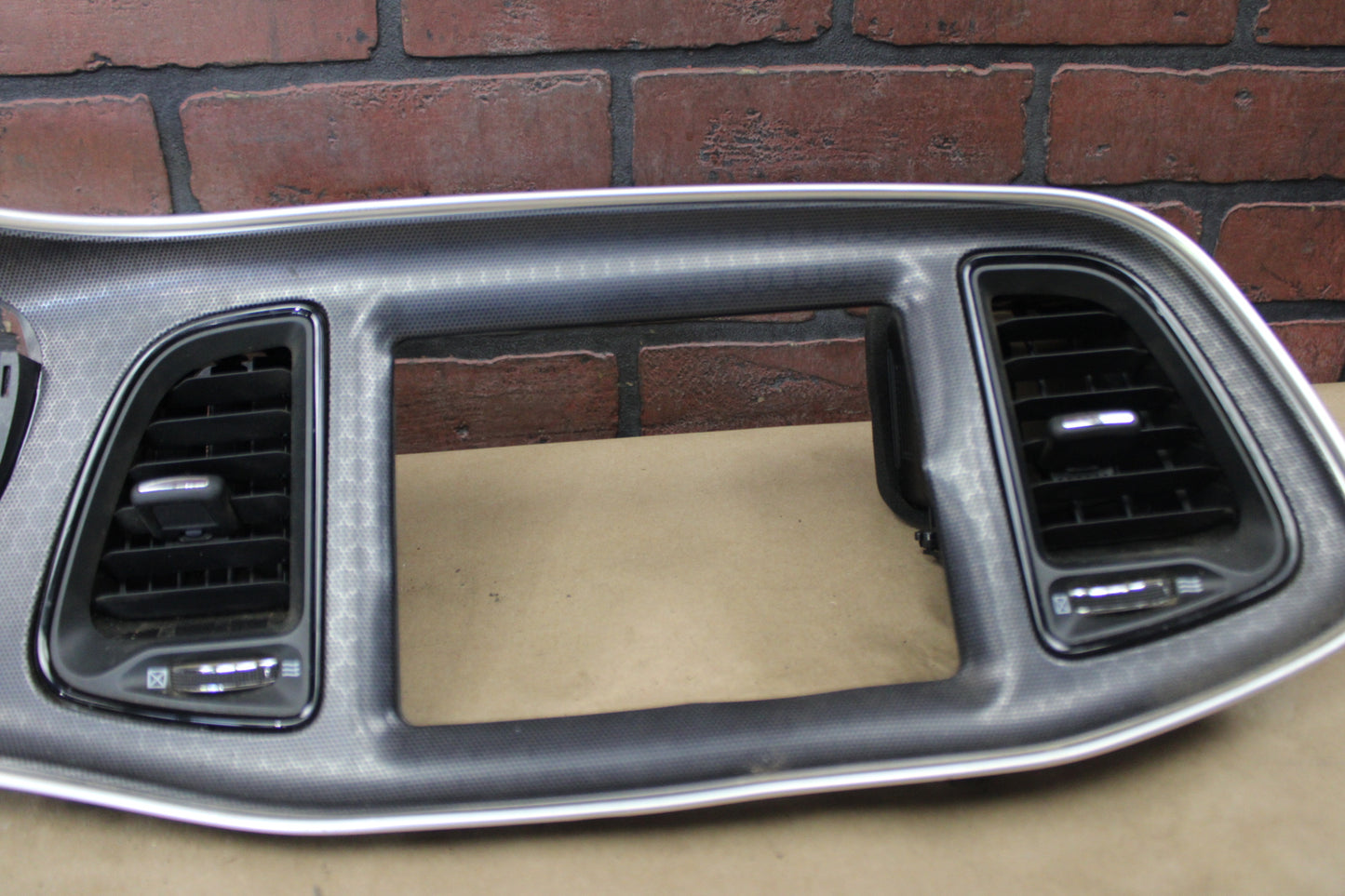 2015-2018 Dodge Challenger OEM Speedometer Instrument Cluster Trim Bezel