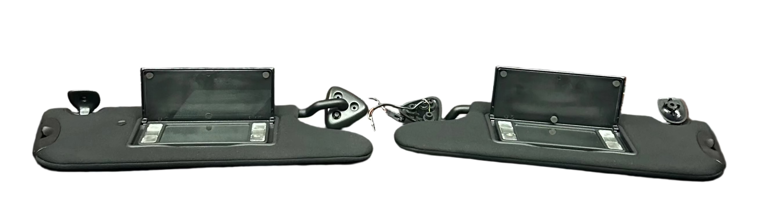 2008-2016 Dodge Challenger Driver Left & Passenger Right Sun Visor Set Pair OEM