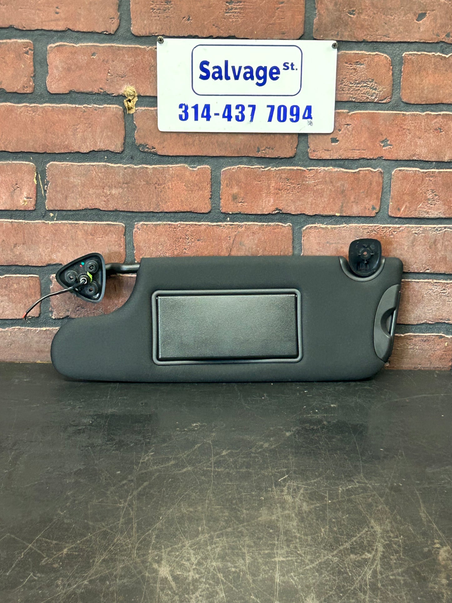 2008-2016 Dodge Challenger Driver Left & Passenger Right Sun Visor Set Pair OEM