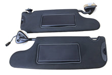 15-23 DODGE CHALLENGER RIGHT & LEFT SIDE BLACK SUN VISOR SUNVISOR 55361230AB OEM