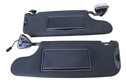 15-23 DODGE CHALLENGER RIGHT & LEFT SIDE BLACK SUN VISOR SUNVISOR 55361230AB OEM